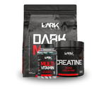 Kit Hipercalórico Dark Mass 3kg + Creatina 300g + Multivitaminico 120 tabs Dark Lab